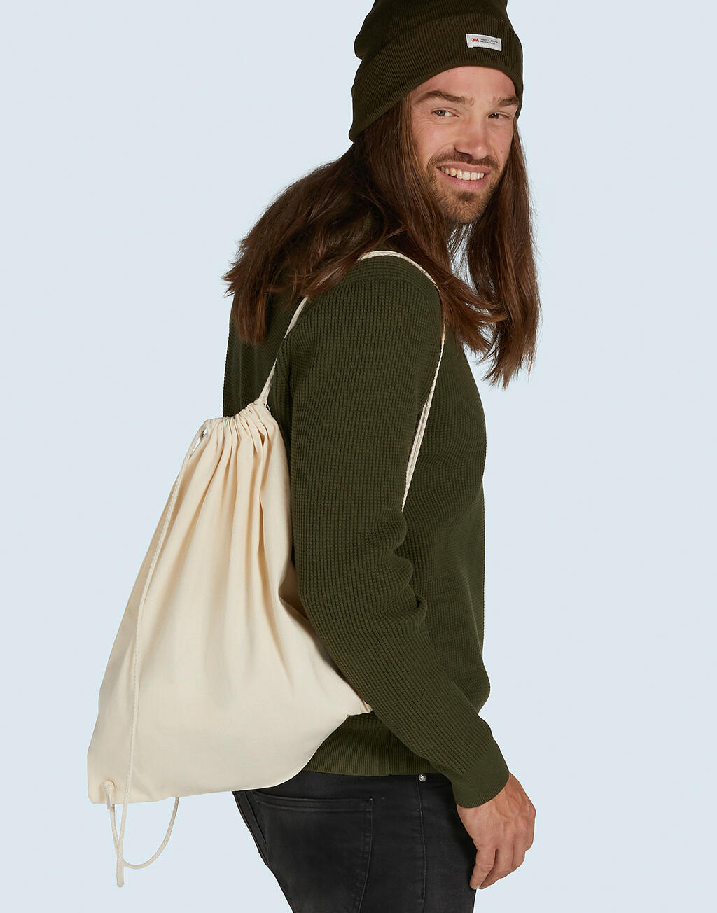  SG ACCESSORIES - BAGS Bolsa/Mochila Drawstring algodón de lona Babyotro