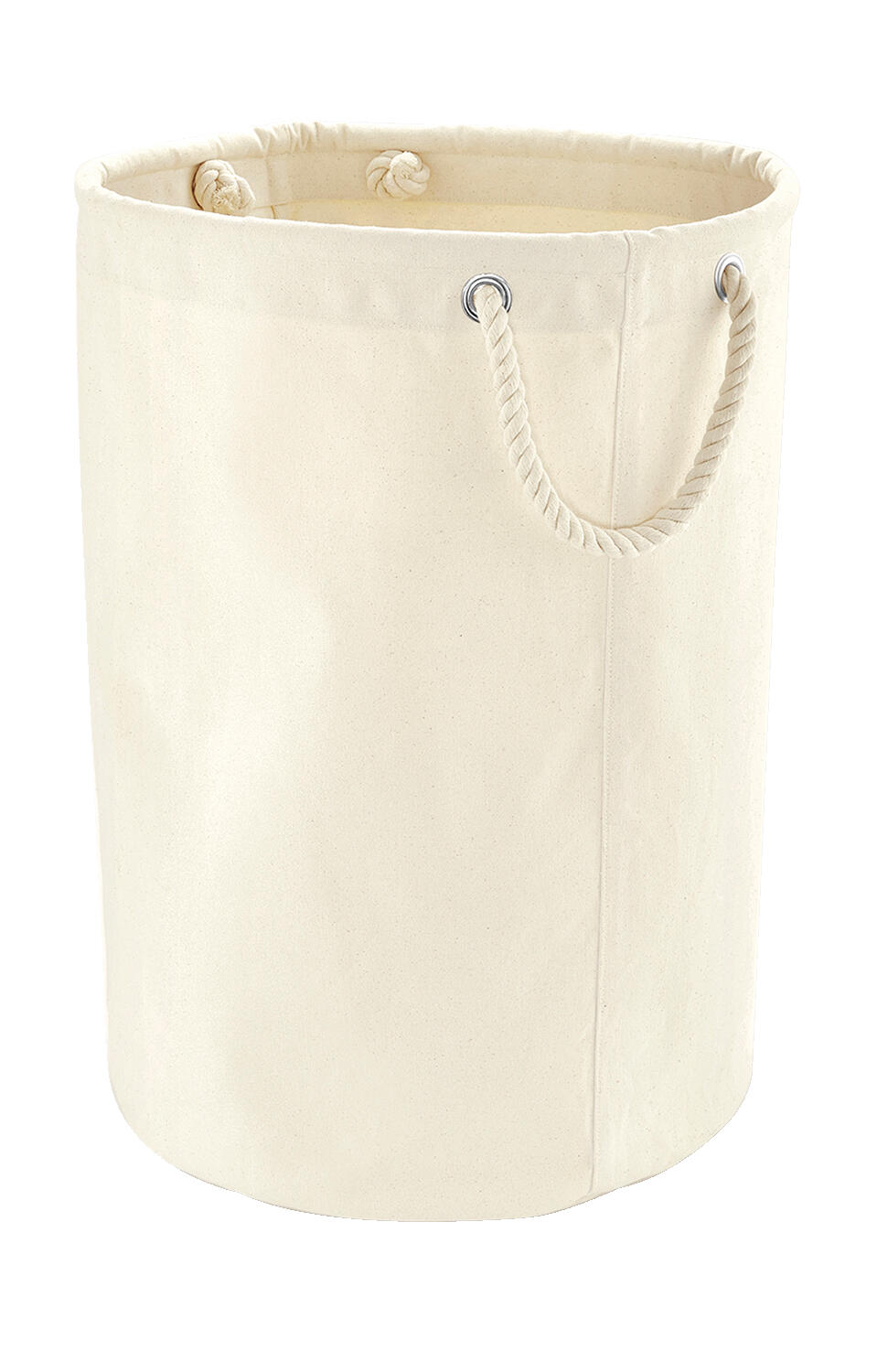 Cesta para almacenaje de lona gruesa Natural