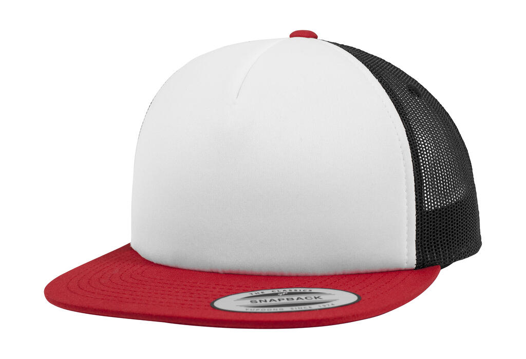 Trucker de espuma con frontal blanco Red/White/Black