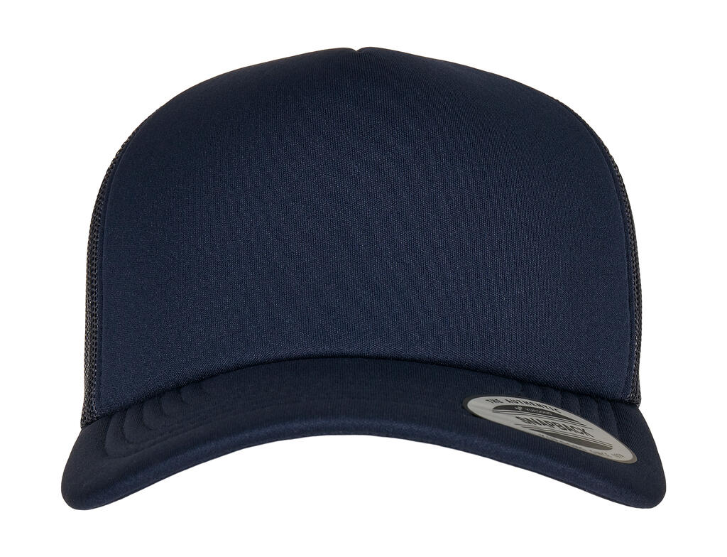 Gorra Trucker classic de espuma con visera curvada Navy