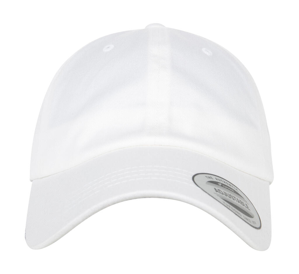 Gorra de algodón orgánico de perfil bajo White
