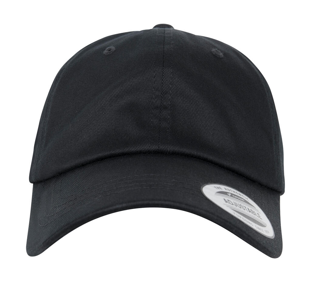 Gorra de algodón orgánico de perfil bajo Black