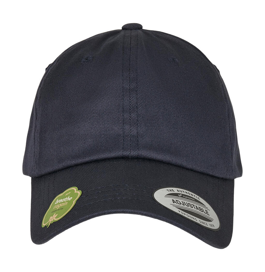 Gorra de algodón orgánico de perfil bajo Dark Navy