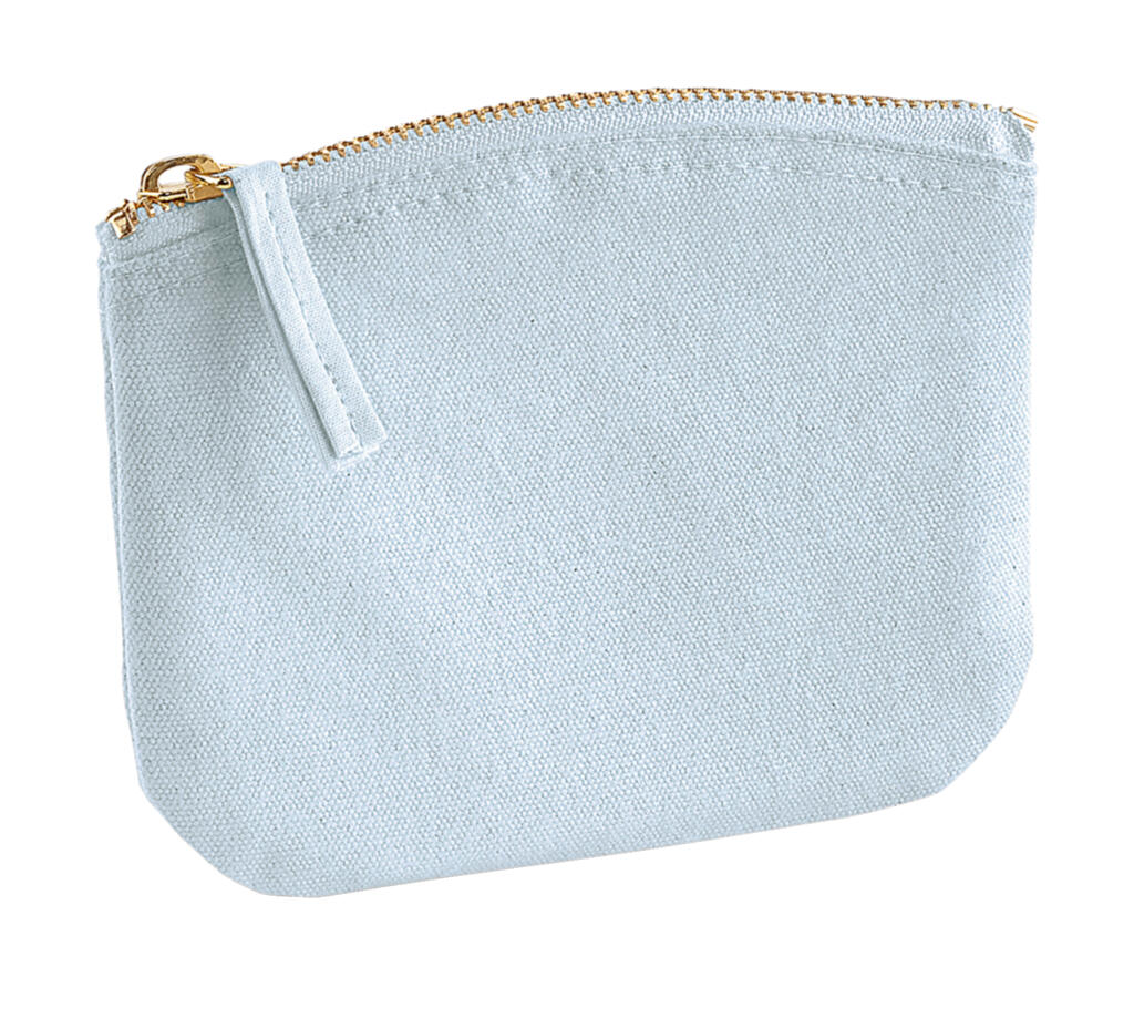 Monedero orgánico EarthAware™ Spring Pastel Blue