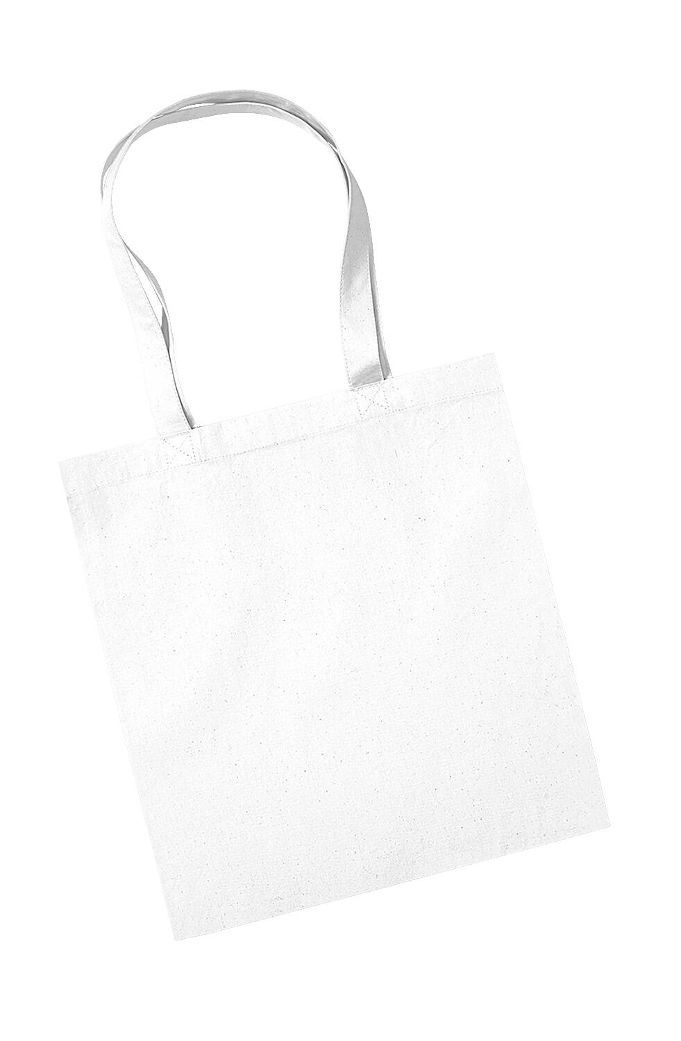 Bolsa orgánica Tote Premium asa larga White