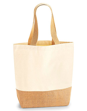 Westford Mill Bolsa algodón base de yute