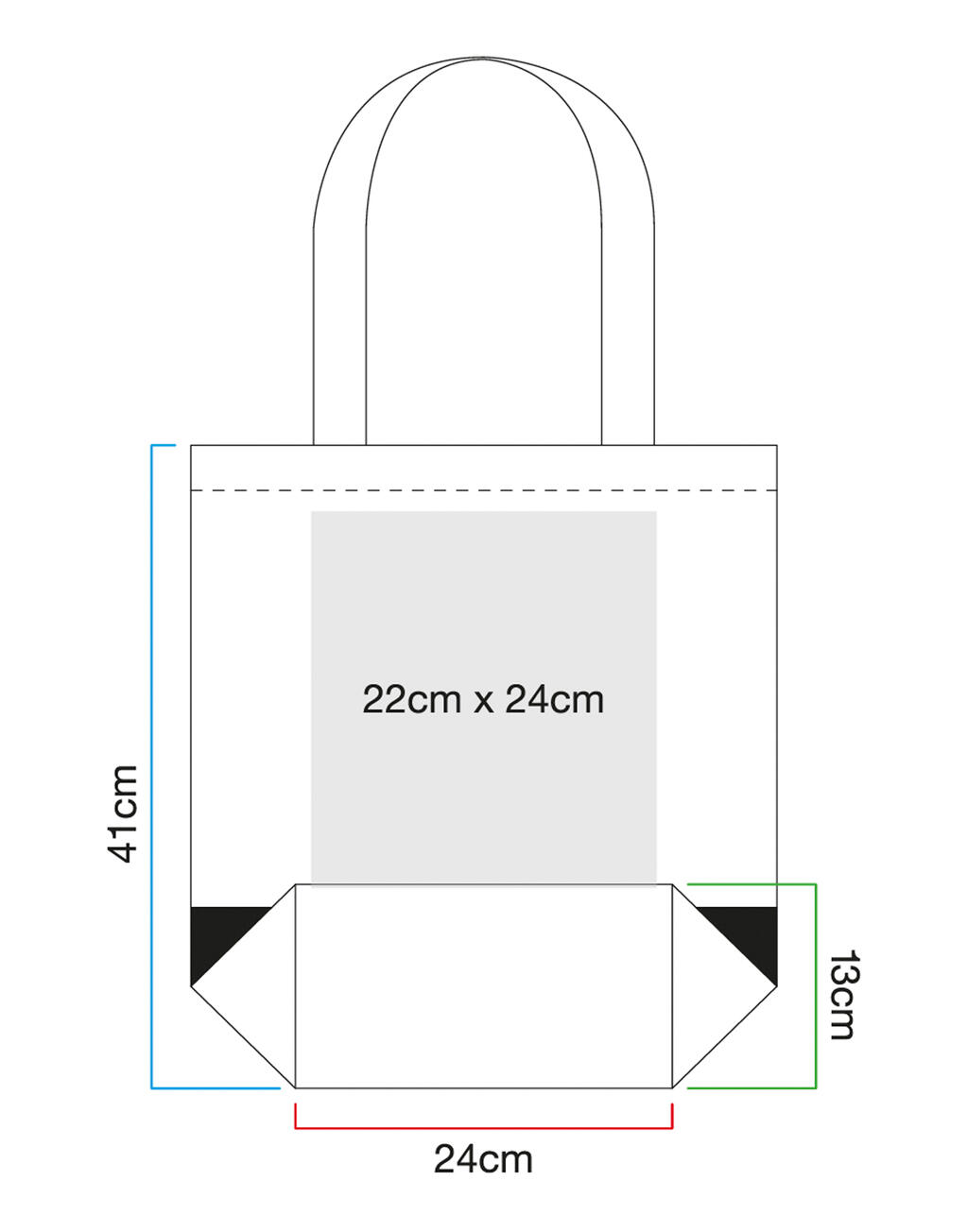  Westford Mill Bolsa algodón base de yuteotro