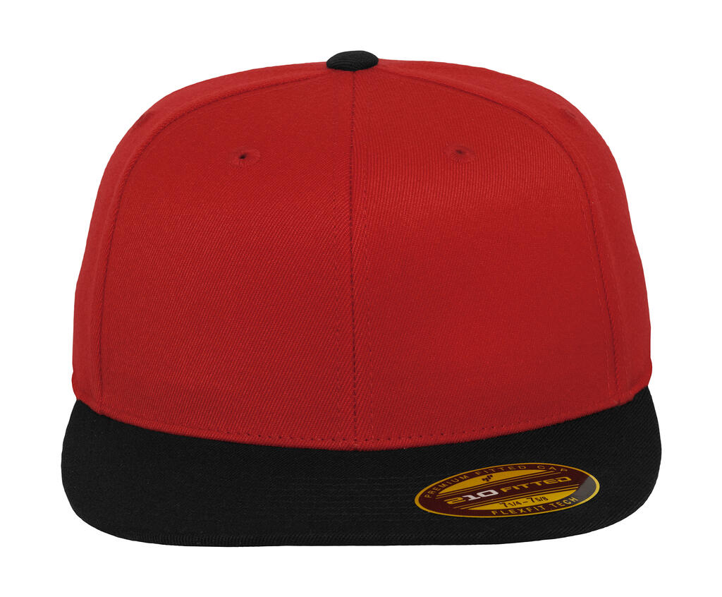 Premium 210 Ajustado 2 colores Red/Black