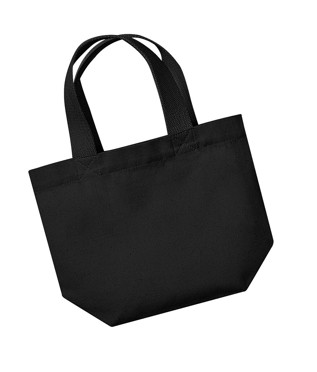 Bolsa orgánica Mini Marina EarthAware™ asa corta Black