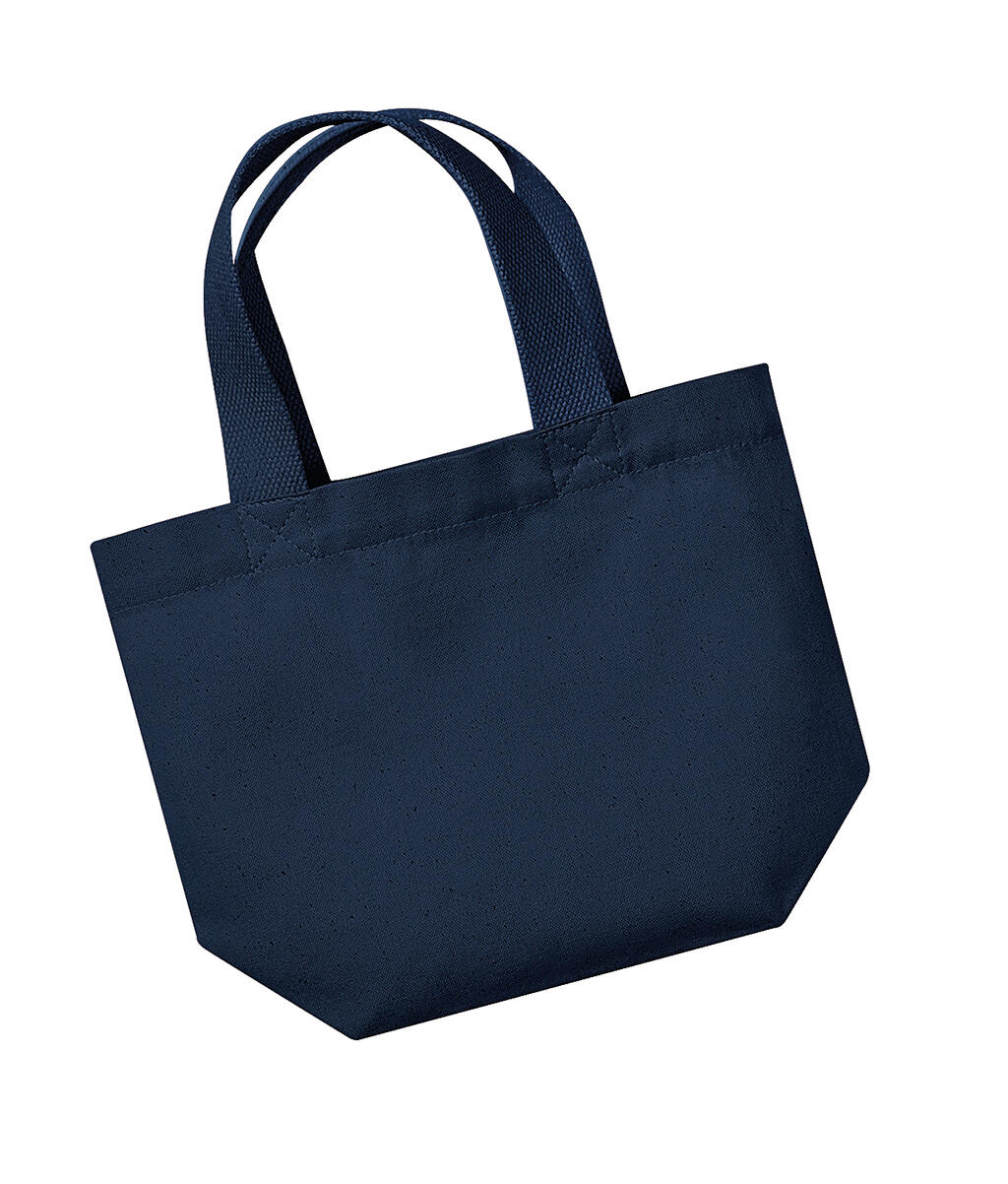 Bolsa orgánica Mini Marina EarthAware™ asa corta French Navy