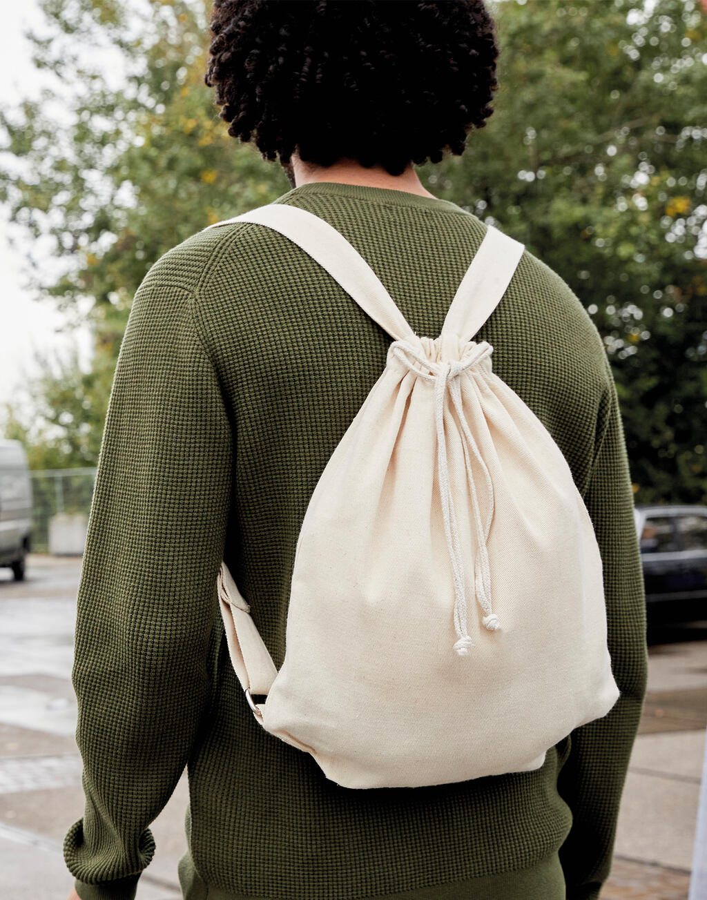  SG ACCESSORIES - BAGS Mochila de lona con asas y cordónotro