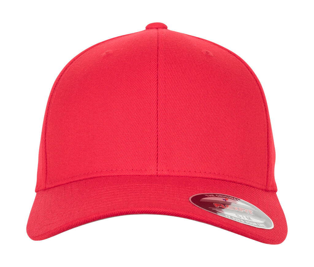 Flexfit mezcla de lana Red