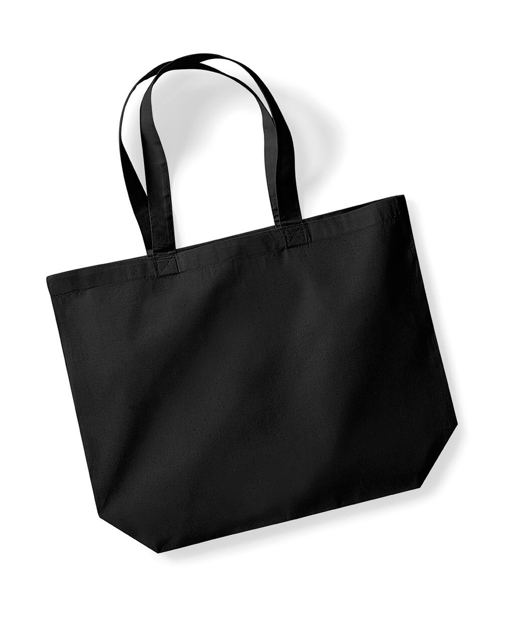 Bolsa Shopper algodón orgánico Premium Black
