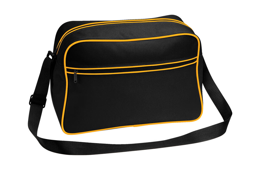 Bolsa de hombro Retro Black/Gold