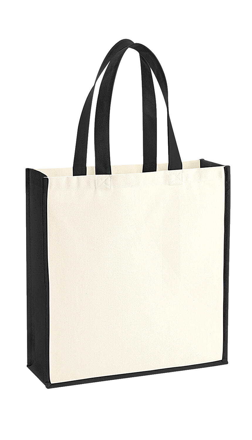 Bolsa Gallery de Lona Natural/Black