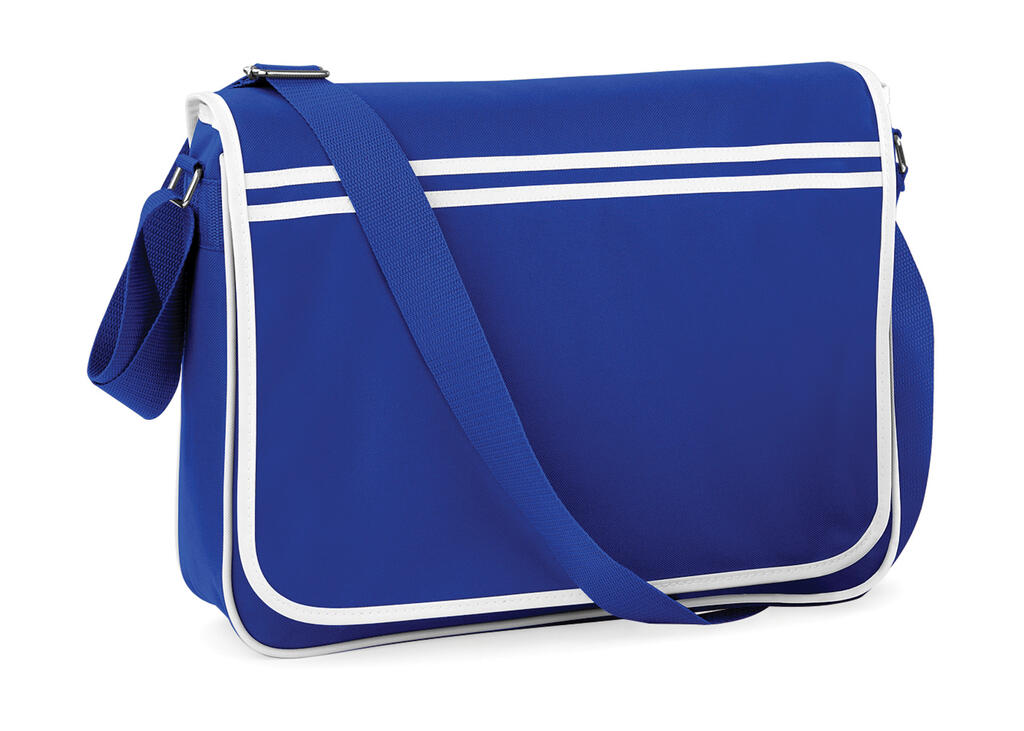 Bolsa Messenger Retro Bright Royal/White
