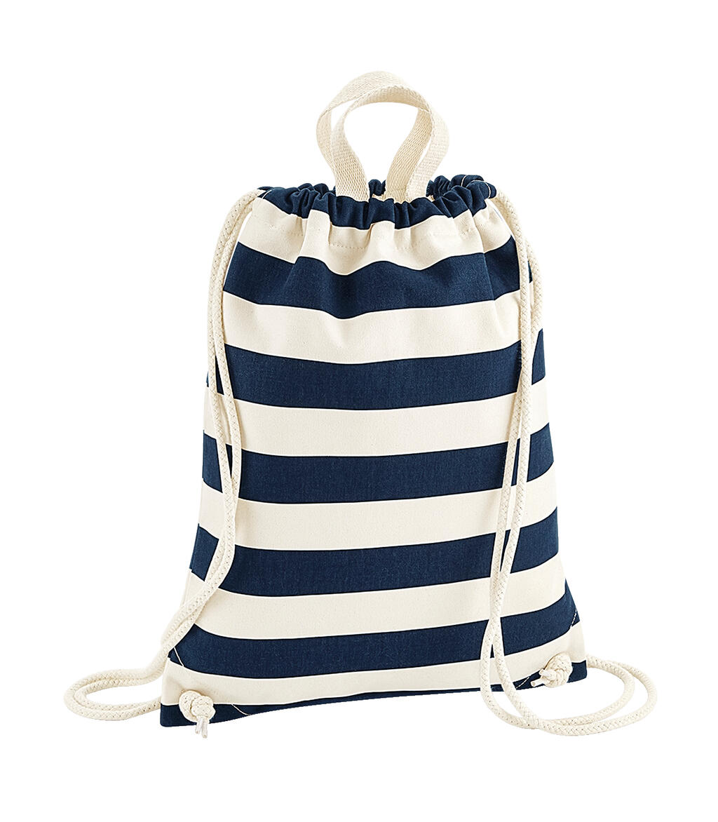 Bolsa gimnasio nautical Natural/Navy