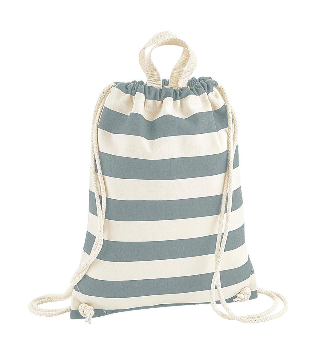 Bolsa gimnasio nautical Natural/Grey