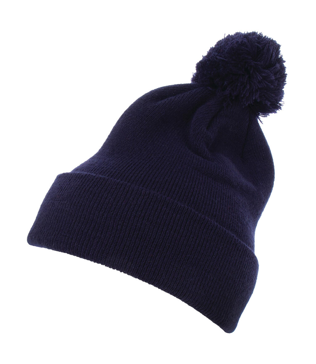 Gorro de punto con puño Navy