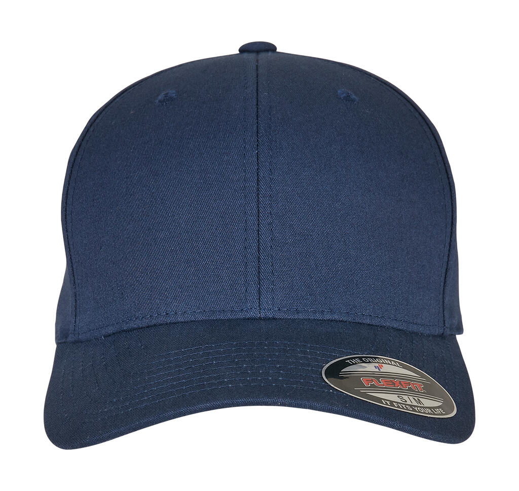 Gorra V-Flexfit® en sarga de algodón Navy