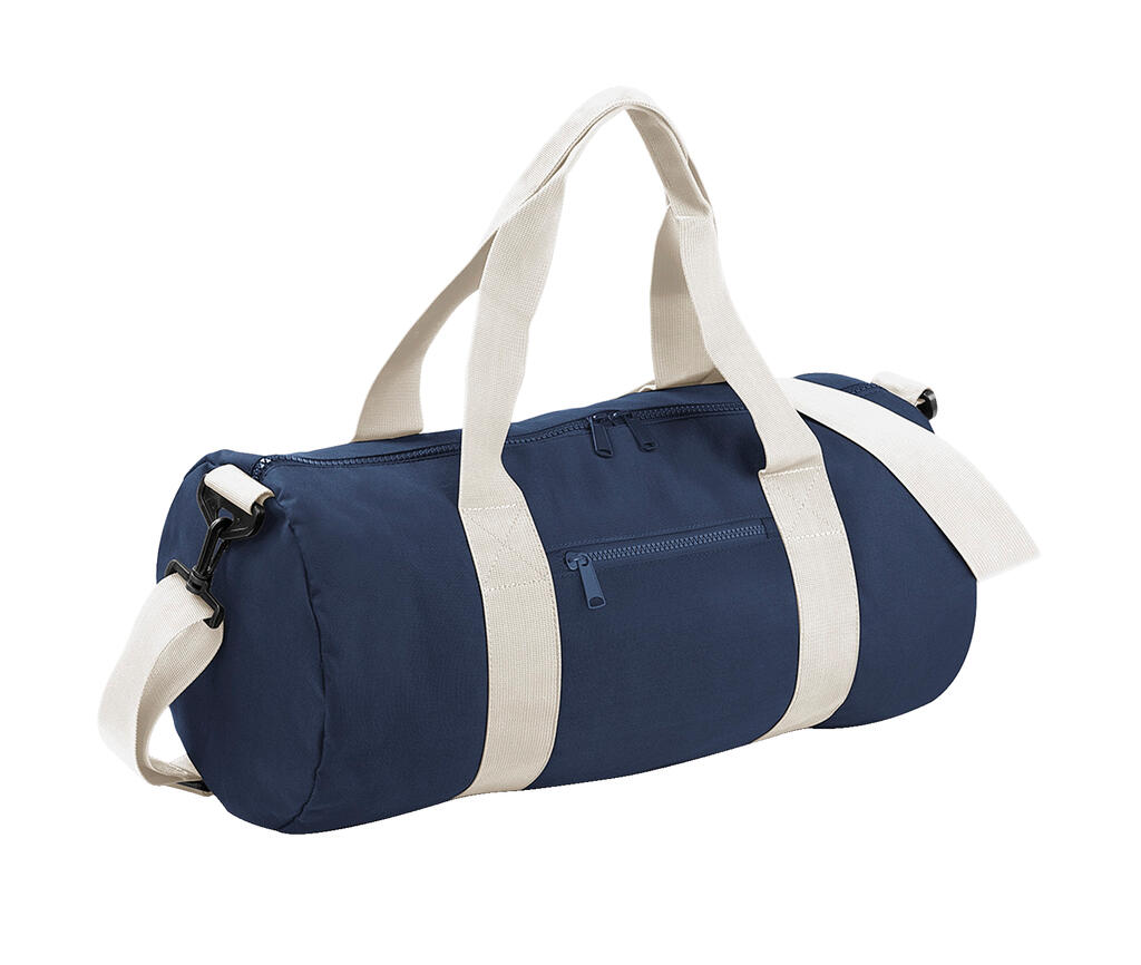 Bolsa universitaria French Navy/Off White