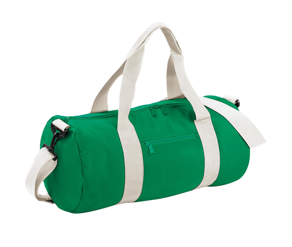 Bolsa universitaria Kelly Green/Off White