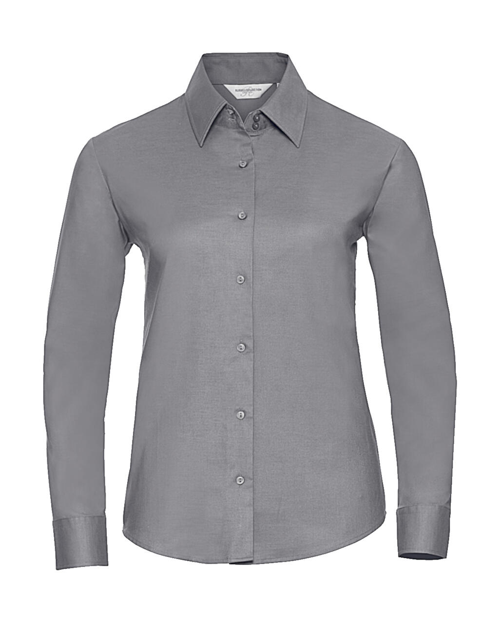 Blusa Oxford manga larga mujer Silver