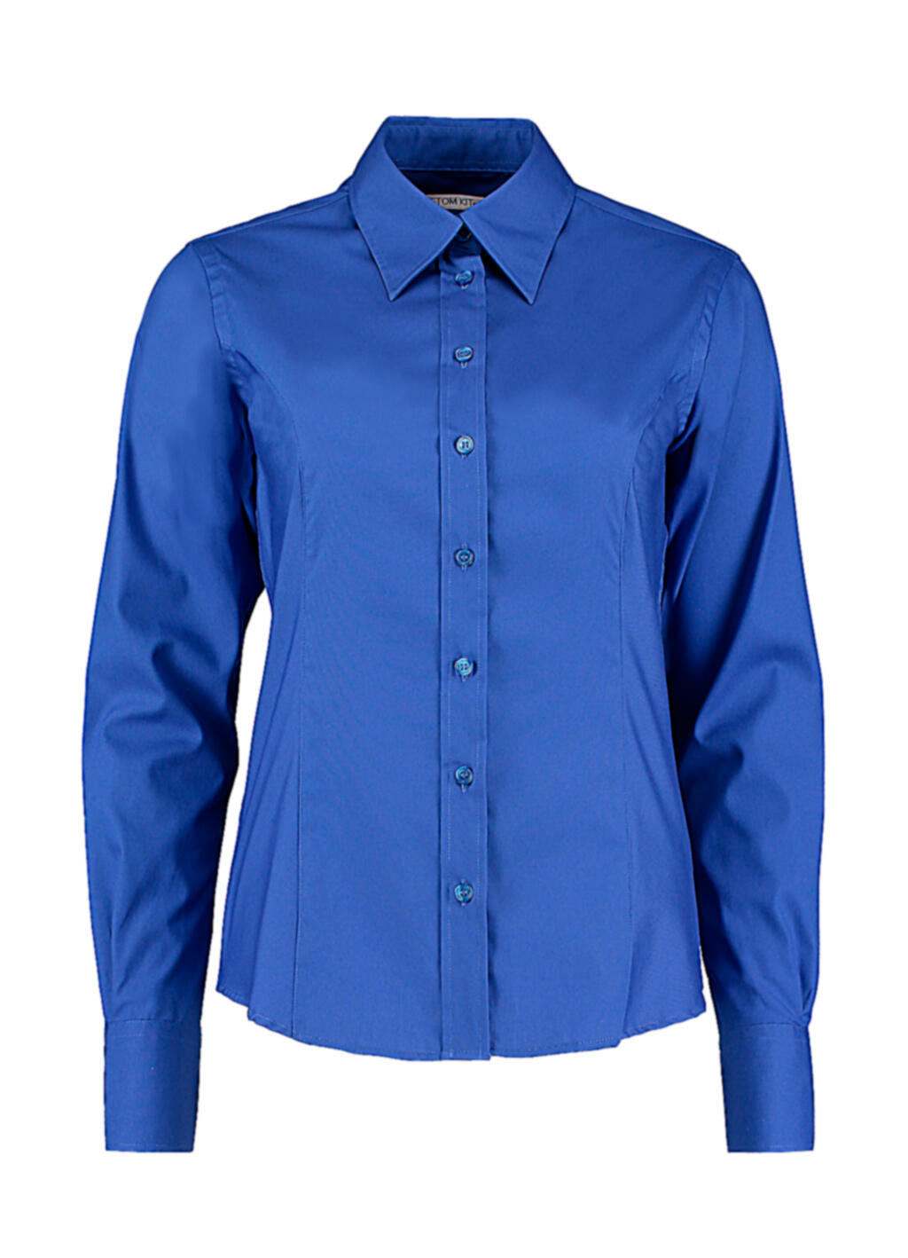Camisa corporativa Oxford manga larga mujer Royal
