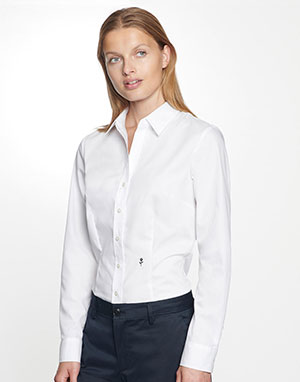 Seidensticker Camisa Kent ajustada manga larga mujer