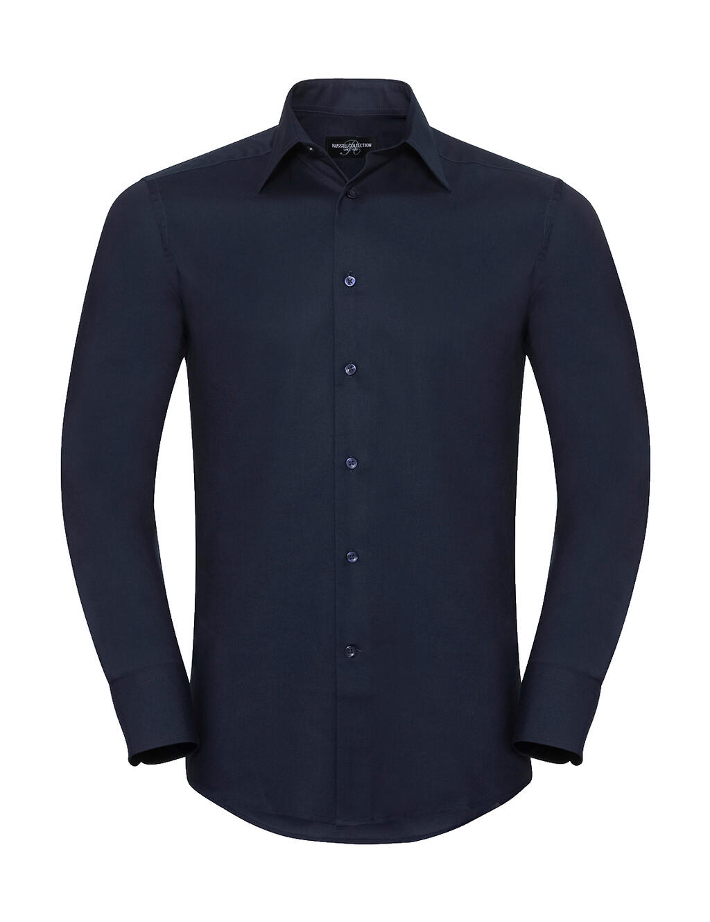 Camisa Oxford de manga larga hombre Bright Navy