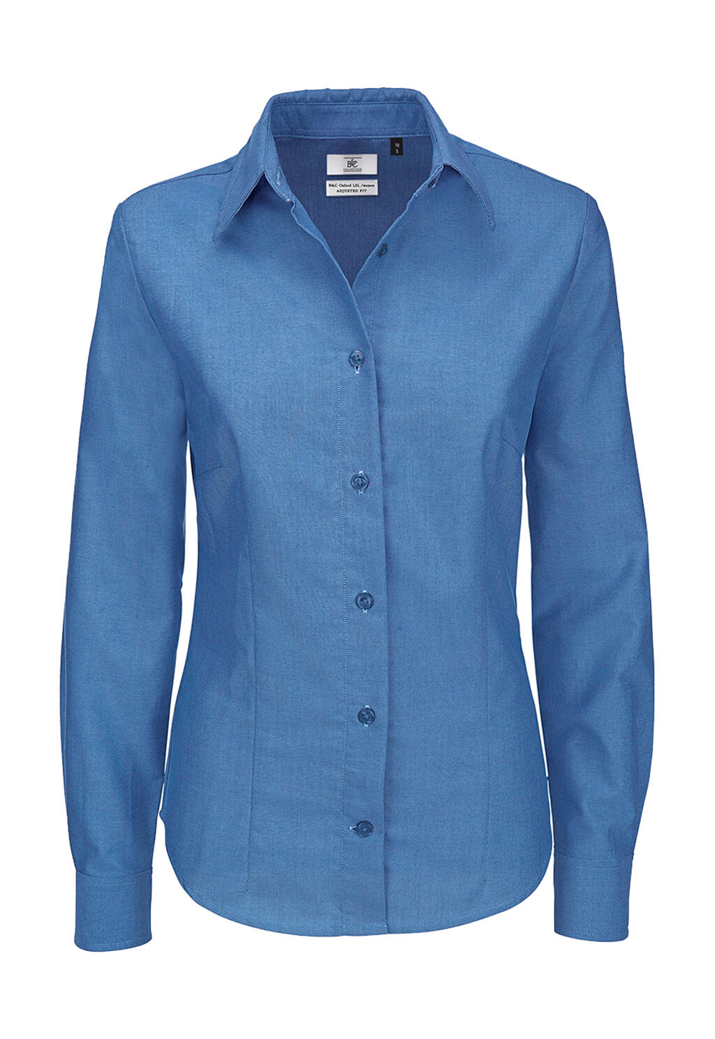 Camisa Oxford manga larga mujer Blue Chip