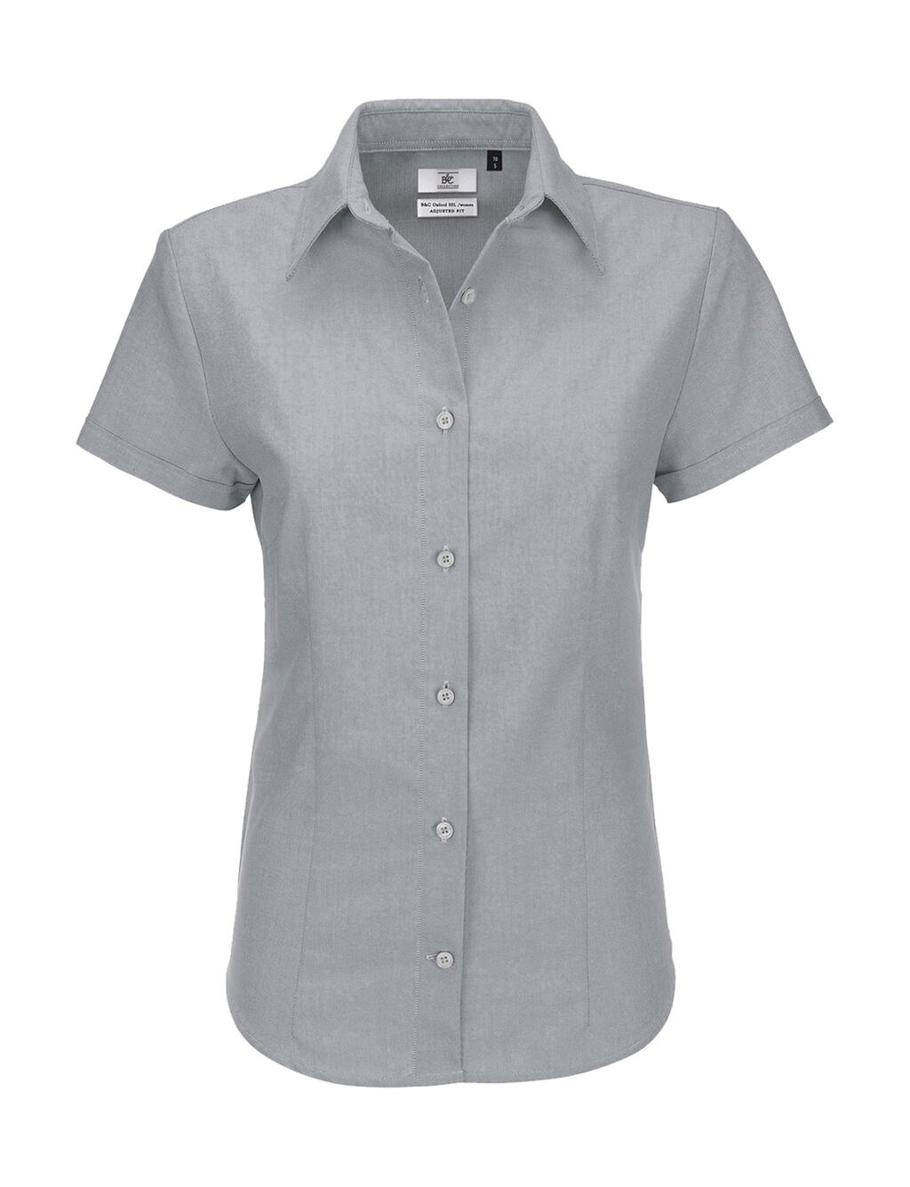 Camisa Oxford manga corta mujer Silver Moon