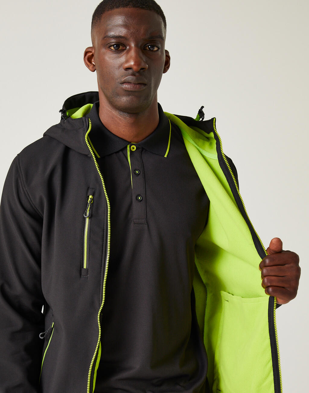 Chaqueta Softshell Navigate con capucha de 2 capas - vista 3