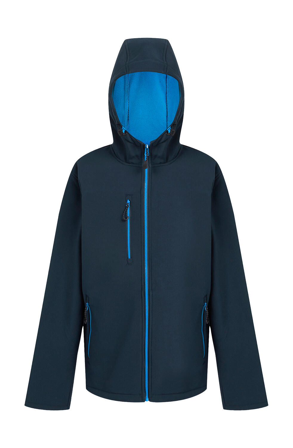 Chaqueta Softshell Navigate con capucha de 2 capas Navy/French Blue