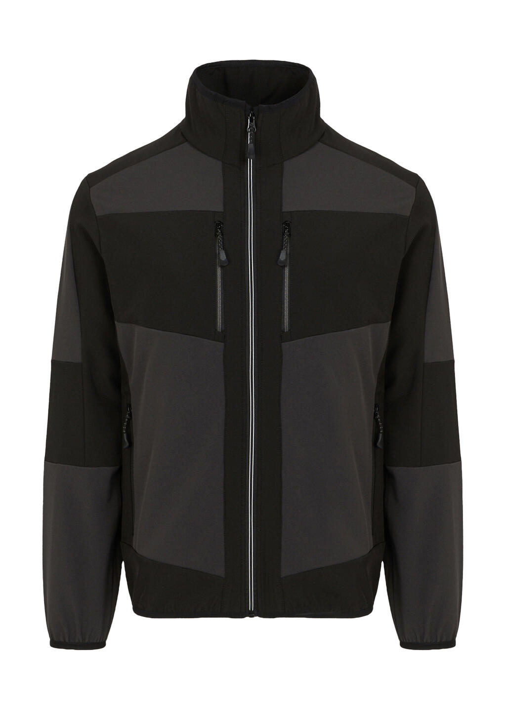 Chaqueta Softshell 2 capas E-Volve Ash/Black