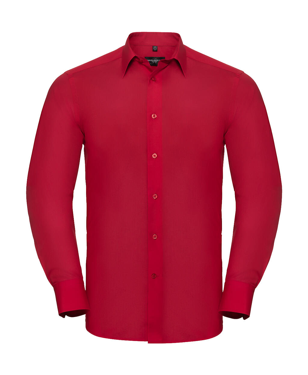 Camisa Popelina manga larga hombre Classic Red