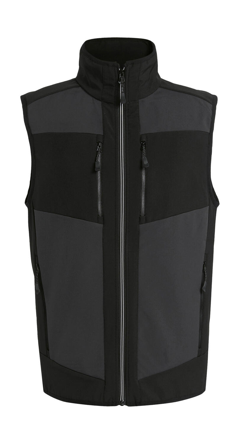 Chaleco Softshell E-Volve Ash/Black