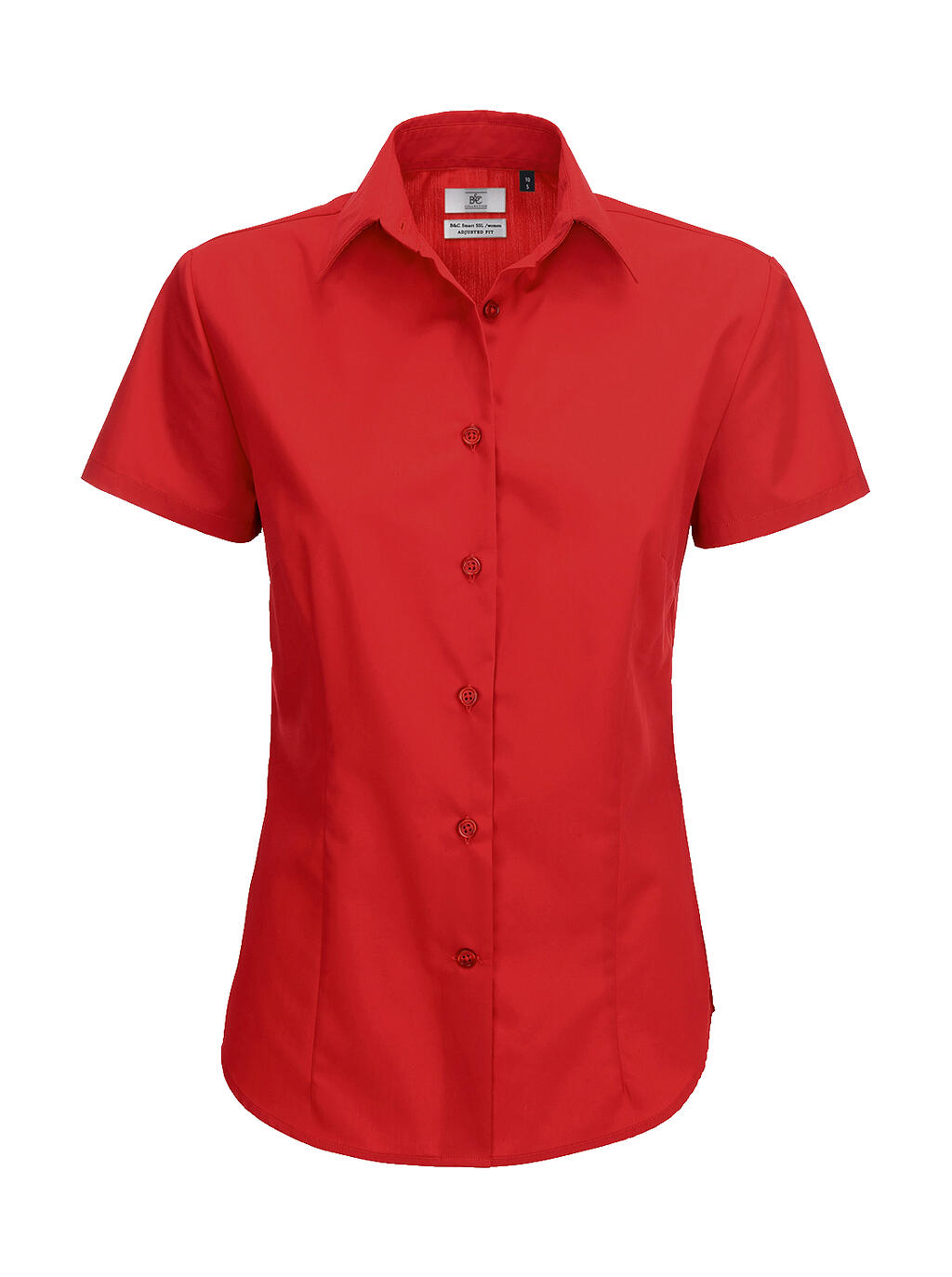 Camisa popelina Smart SSL/women Deep Red