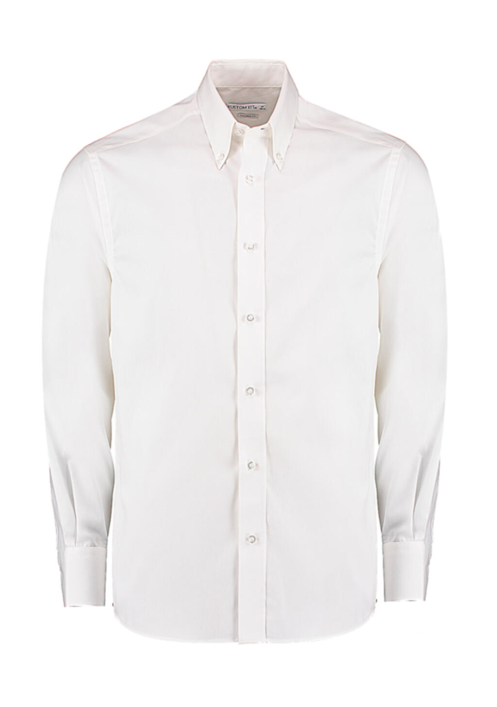 Camisa Oxford Premium entallada manga larga White