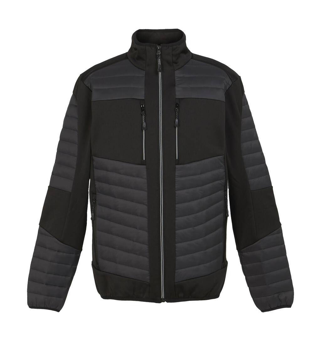 Chaqueta térmica híbrida E-Volve Ash/Black