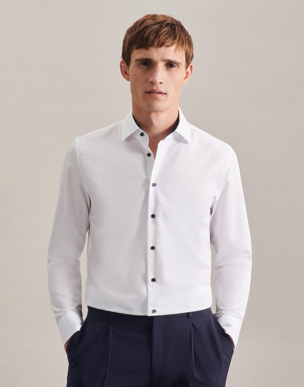 Seidensticker Camisa Business Regular Fit cuello Kent