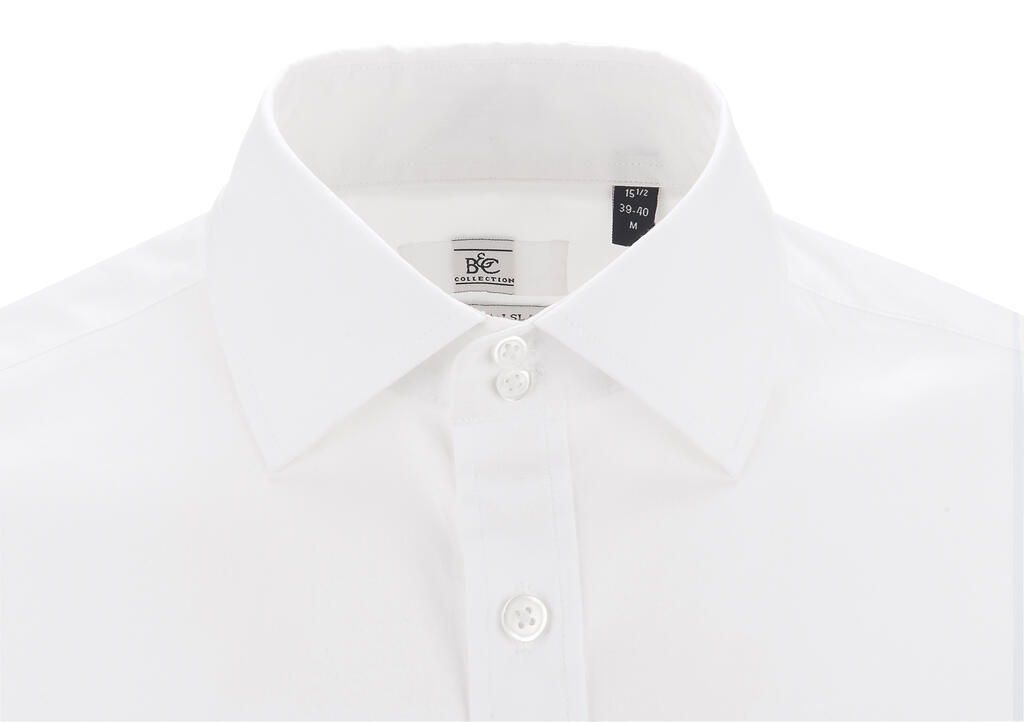 Camisa Popelina Elastán Black Tie LSL/men Shirt