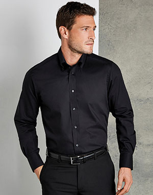 Kustom Kit Camisa City Business manga larga