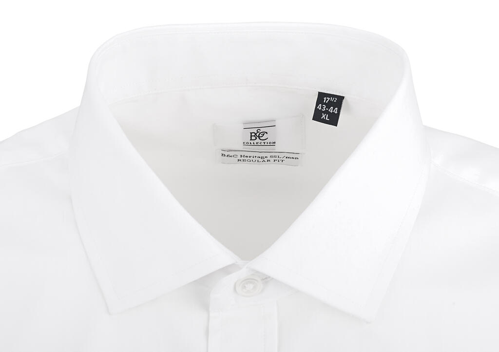  B & C Camisa Heritage LSL/men Poplin Shirt