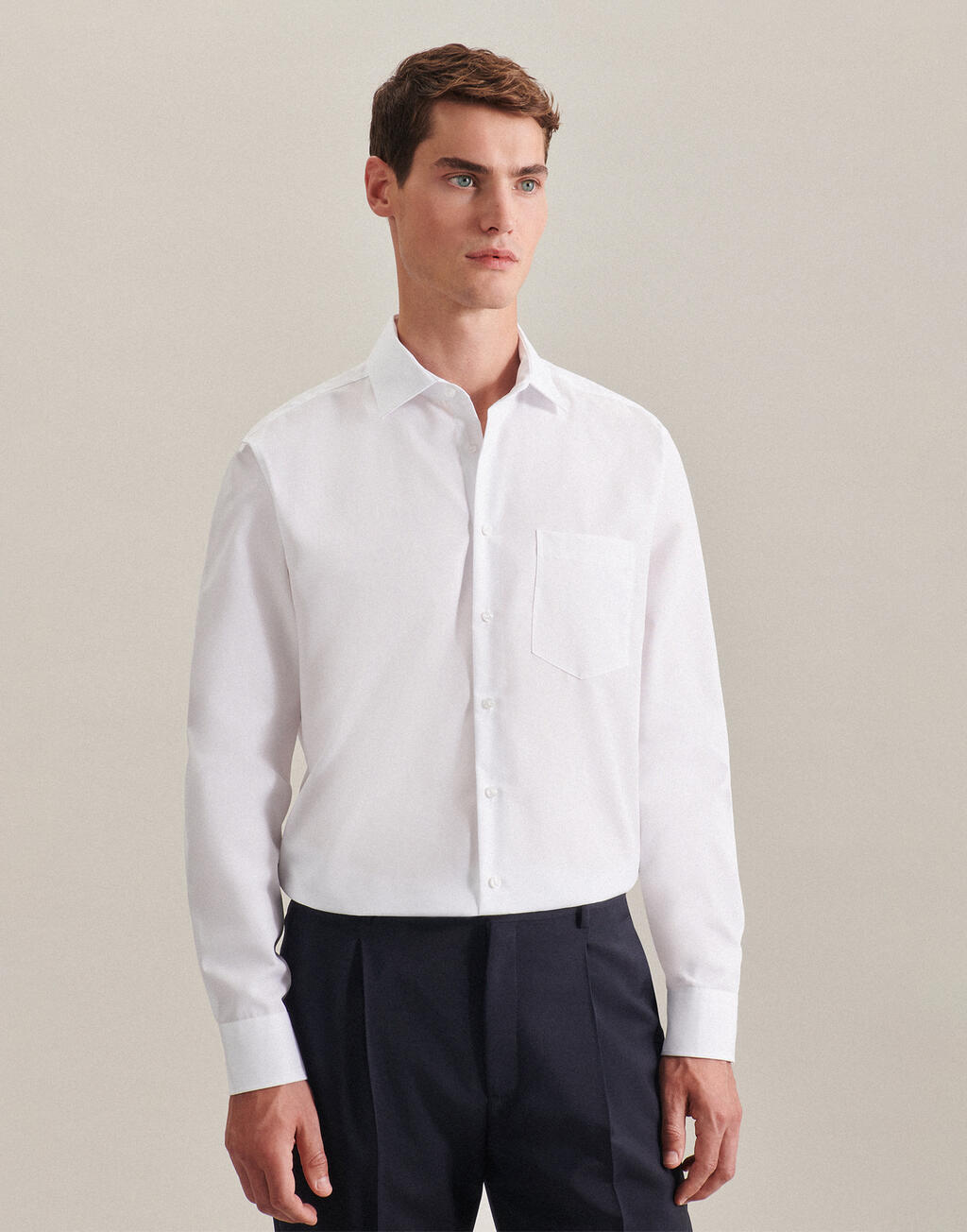  Seidensticker Camisa Kent corte regular manga larga hombreotro