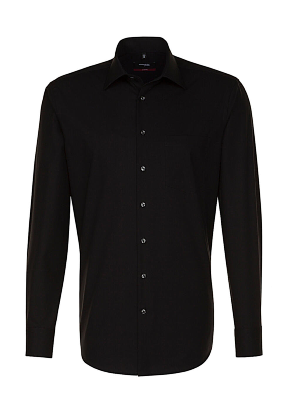 Camisa Kent corte regular manga larga hombre Black