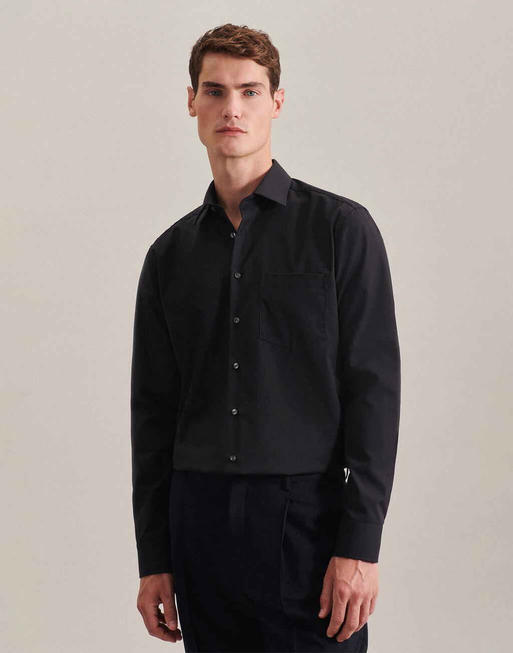  Seidensticker Camisa Kent corte regular manga larga hombreotro