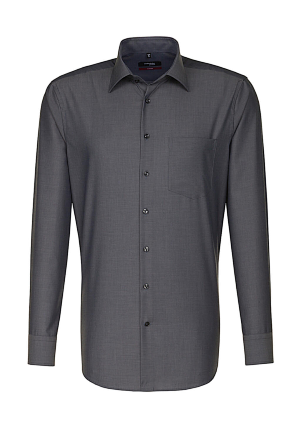 Camisa Kent corte regular manga larga hombre Anthracite