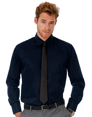 B & C Camisa Sharp LSL/men Twill Shirt