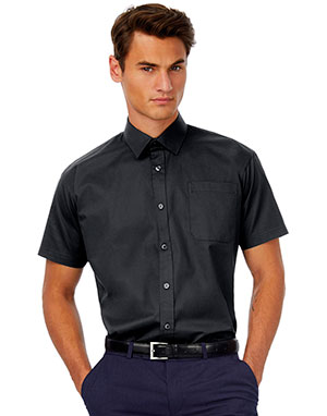 B & C Camisa Sharp SSL/men Twill Shirt